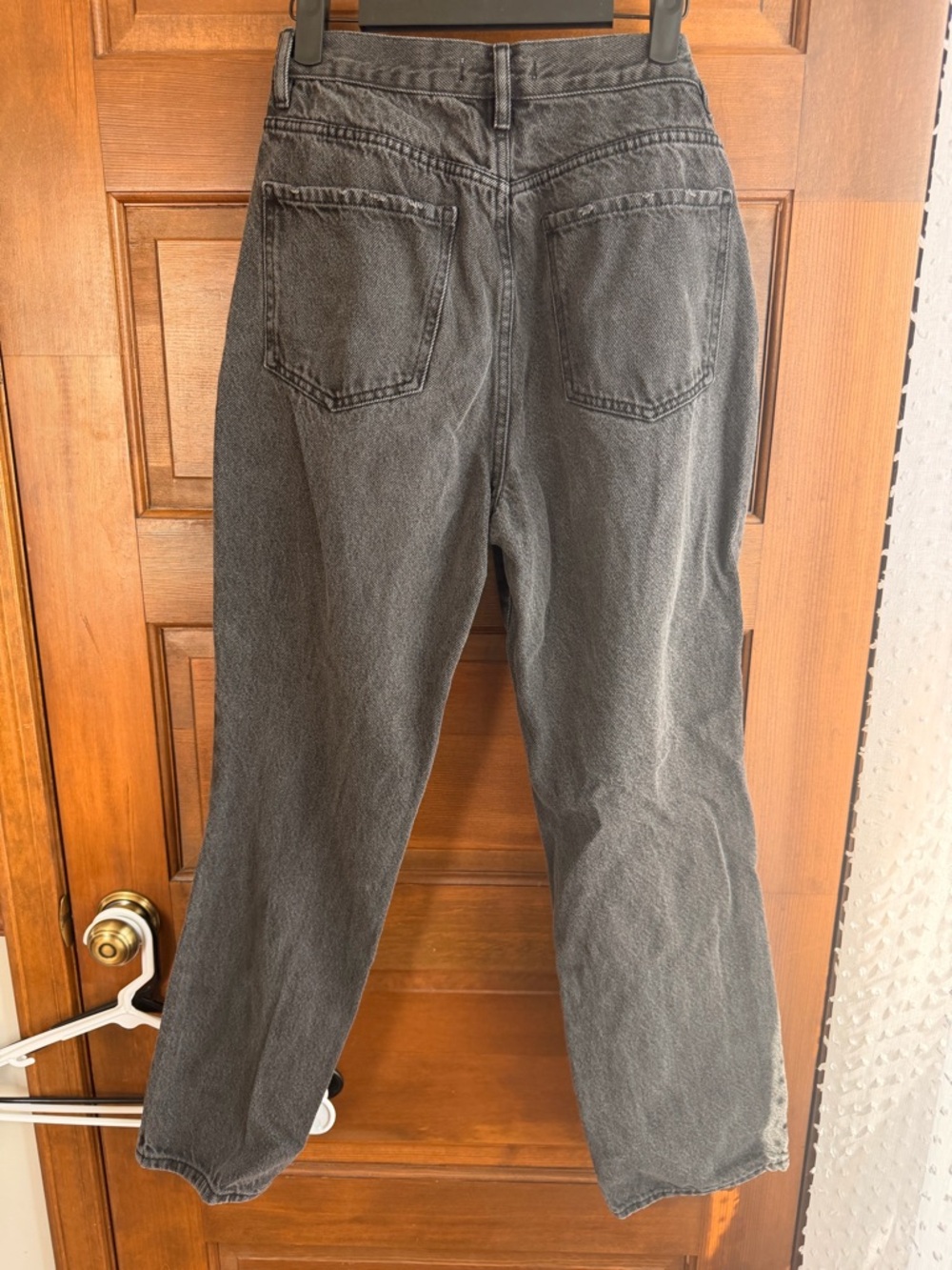 Pacsun Black Distressed Dad Jean - Picture 5 of 6